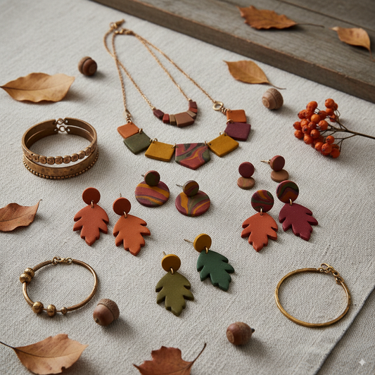 Best Autumn Colors and How to Style Them with Polymer Clay Accessories