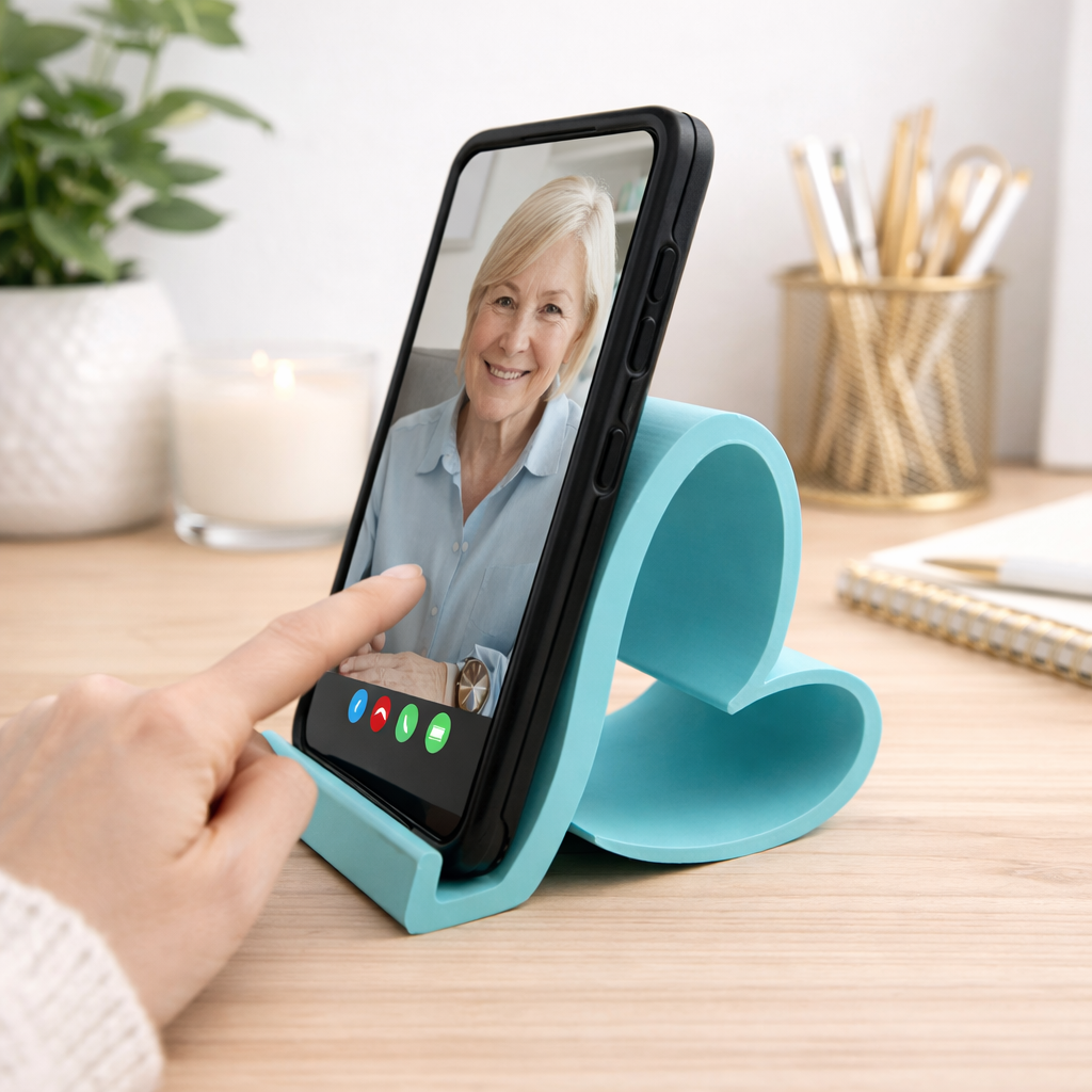 Heart Loop Phone Stand