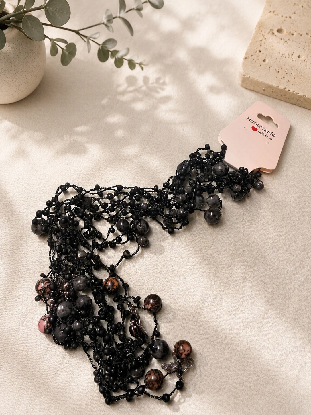 Midnight Infinity Convertible Necklace