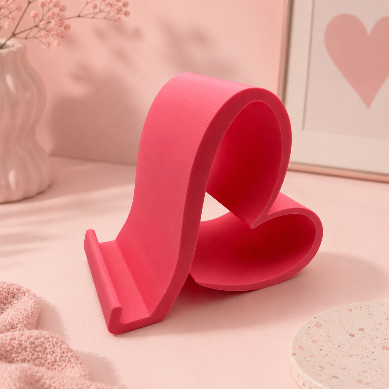 Heart Loop Phone Stand
